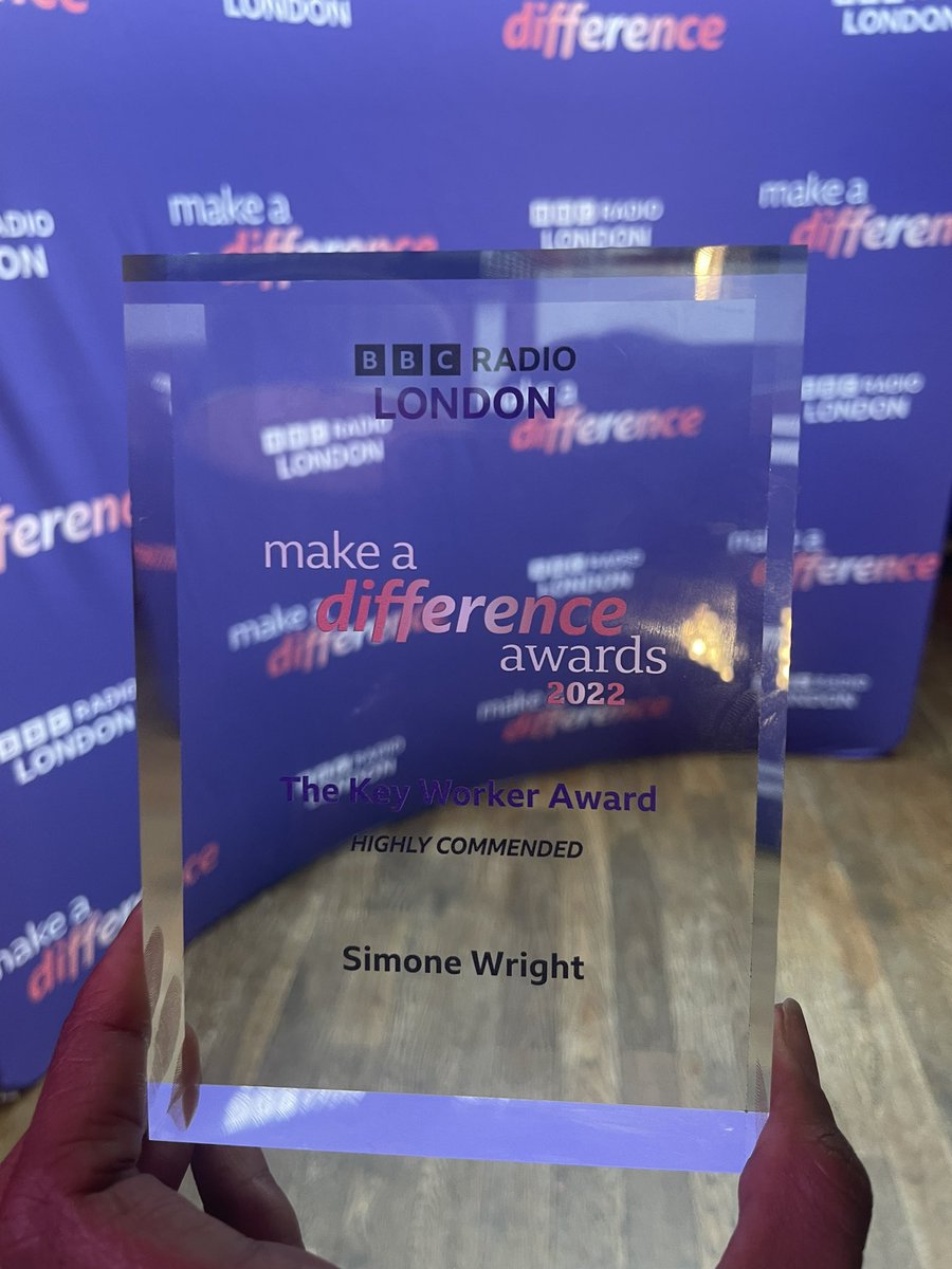 I had the most incredible afternoon yesterday. Truly humbled by the power of people. Thank you @bbcradiolondon #makeadifferenceaward