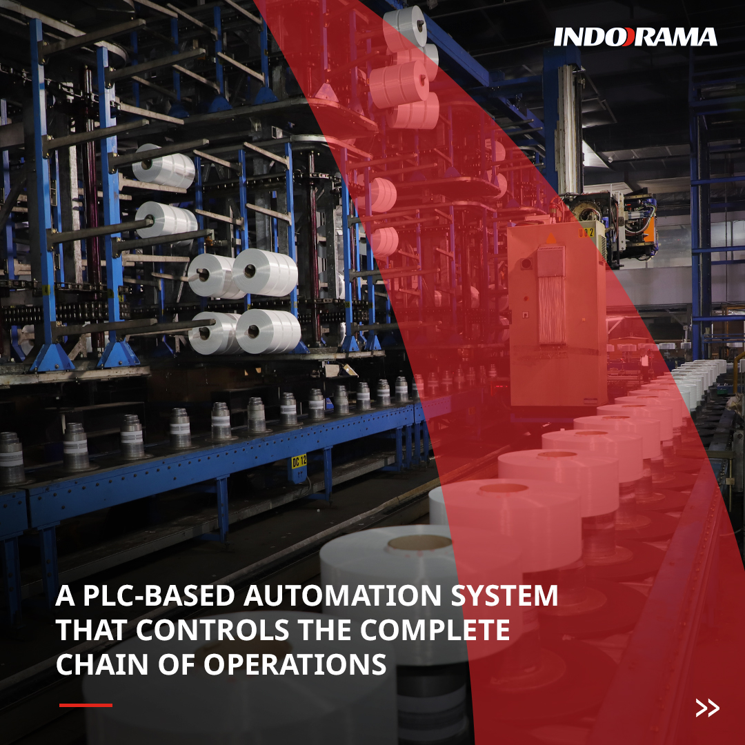 IndoramaCorp's tweet photo. From unloading bobbins to the final QC, our processes at PT Indo-Rama Synthetics Tbk, Indonesia are administered by a capable #automationsystem.
The PLCs manage the myriad of functions with utmost precision & efficiency. We maintain the highest standards for #quality & #safety. https://t.co/Bh8xbpnsKW
