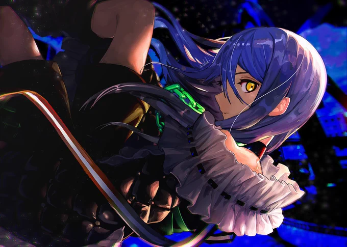 #あなたのあお色の作品を見せてください 