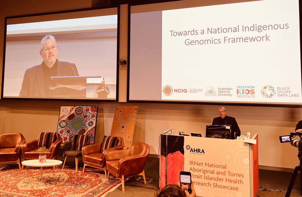 StefanieSchurer's tweet photo. Please meet #IRNet2022, an incl Indigenous health research network led by 90+ Indigenous researchers, with the aim to build capability & appropriate data governance structures. Especially important in the context of Genomics 🧬 Go #OCHRE, go @adhbrown 💫 @CPC_usyd https://t.co/kBaOFNLcal