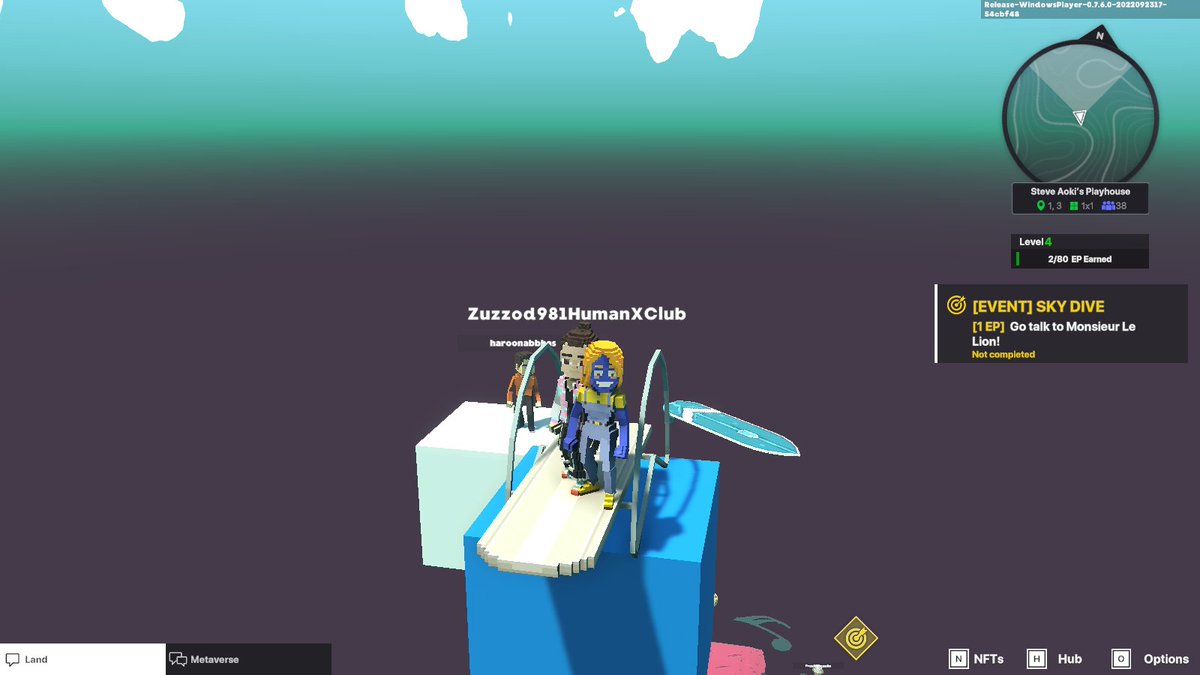 adaline168's tweet photo. @TheSandboxGame @steveaoki I just participated in the #SandboxAlphaS3Giveaway for a chance to win 500 SAND! Found the high diving board in @steveaoki's Playhouse, check out my screenshot below!
👇 https://t.co/O06mdXqLm2