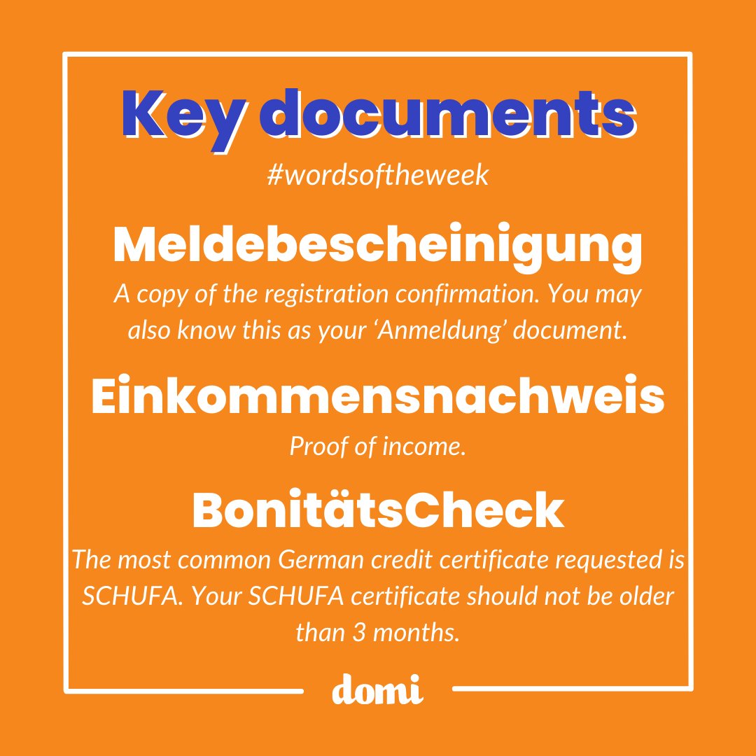 Before you begin searching through property listings, we first need to make sure you have all the correct documents in place. 📑

🔹 Want to know more? Check out our page! 

➡️ domiapp.io/en

-
#WohnungsSucheBerlin #WohnungBerlin #BerlinFlats #BerlinWohnung #berlin