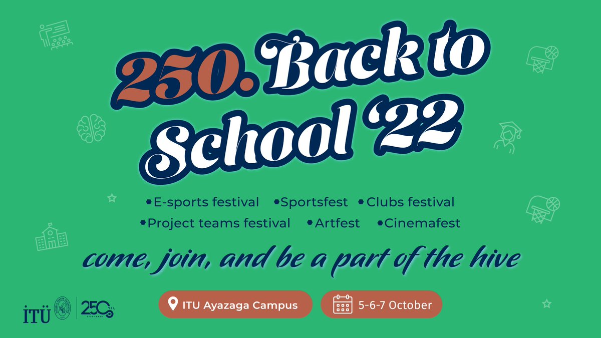 itu1773en's tweet photo. Meeting with clubs and project teams, surprise events and more are waiting for you.ππ₯³
Stay tuned!π€
#BackToITU #BacktoSchool22 https://t.co/1ClgYSSZv2