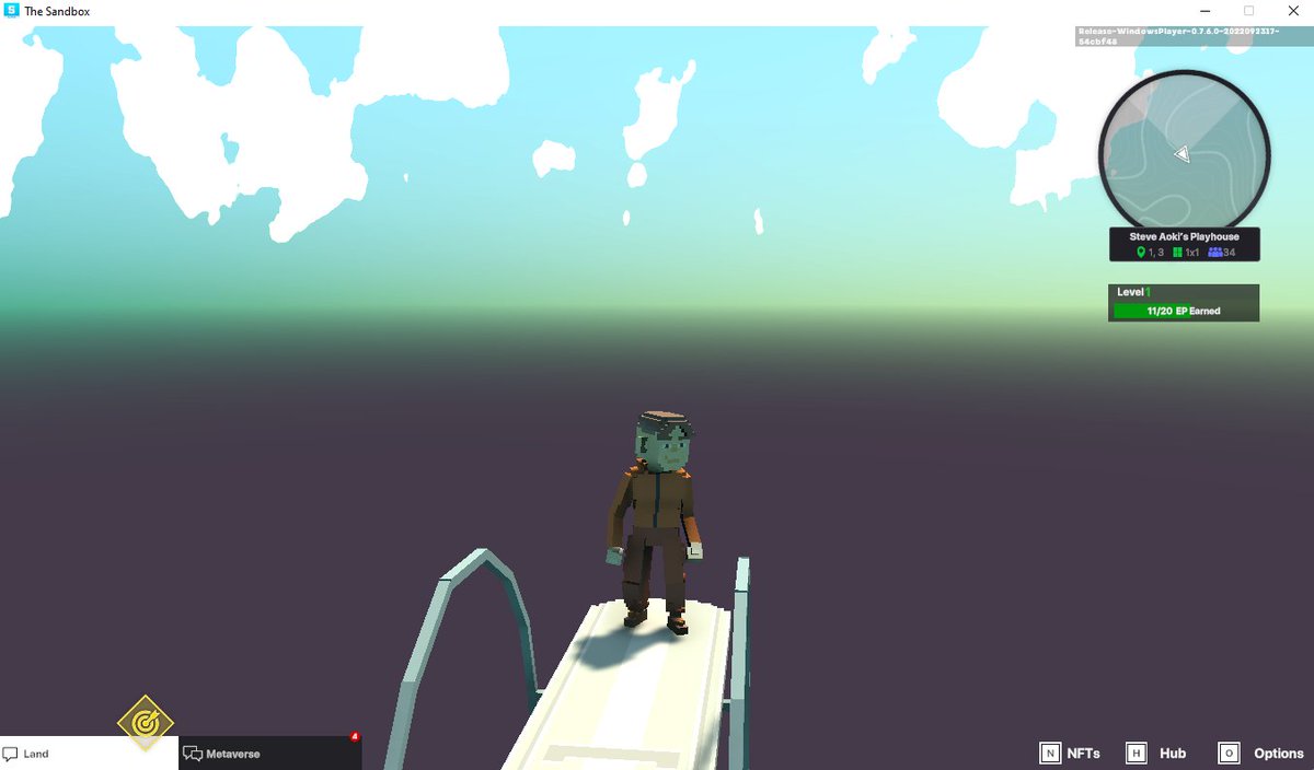 rsu8315's tweet photo. @TheSandboxGame @steveaoki I just participated in the #SandboxAlphaS3Giveaway for a chance to win 500 SAND! Found the high diving board in @steveaoki's Playhouse, check out my screenshot below!
👇 https://t.co/BZhJiLC0B4