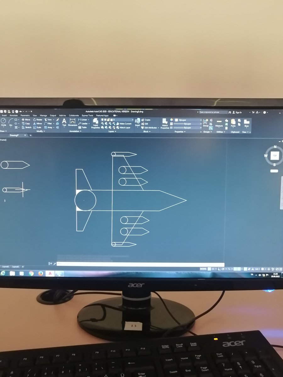 ilk autocad günüm aynısı