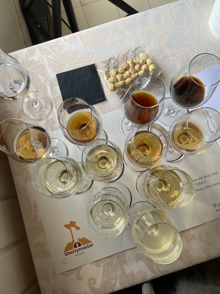 rtroyano's tweet photo. Avui a @diaridtarragona la meva experiència al #sherrymaster d @TioPepeFino amb 1mestre i orador excepcional @Hacedordevinos i la ciència aromàtica molecular d @papillesetM
Xerès a la pell. Moltes lliçons apreses de com abraçar un patrimoni únic
https://t.co/WWRhFM8qrc
#wine https://t.co/nCblgLmAAL