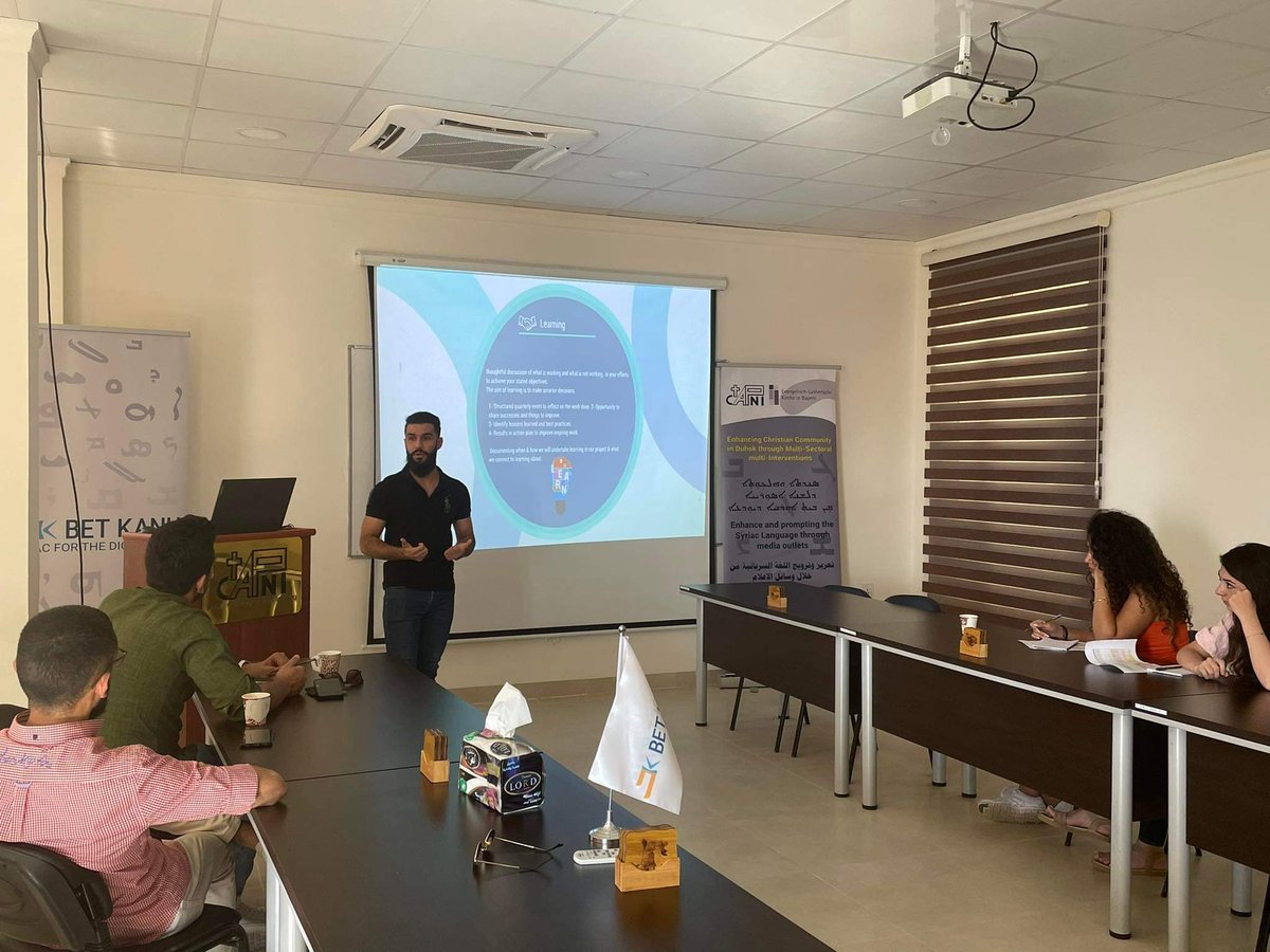 BetKanu's tweet photo. As part of BET KANU tour in Iraq, we visited the official headquarters of CAPNI in Dohuk.
#BETKANU #Mesopotamian #SyriacForTheDigitalAge #Aramaic #Assyrian #Chaldean #Surayt #Surit #Syriac #Suryoyo https://t.co/KAuC2liGnH