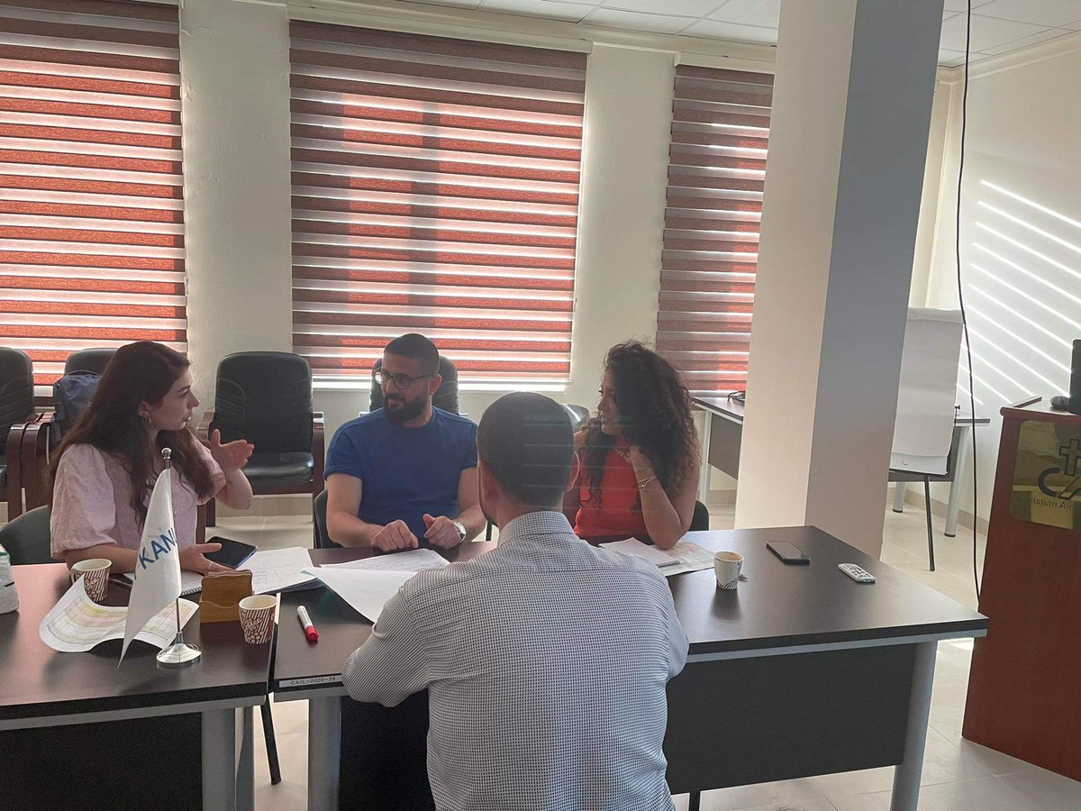 BetKanu's tweet photo. As part of BET KANU tour in Iraq, we visited the official headquarters of CAPNI in Dohuk.
#BETKANU #Mesopotamian #SyriacForTheDigitalAge #Aramaic #Assyrian #Chaldean #Surayt #Surit #Syriac #Suryoyo https://t.co/KAuC2liGnH