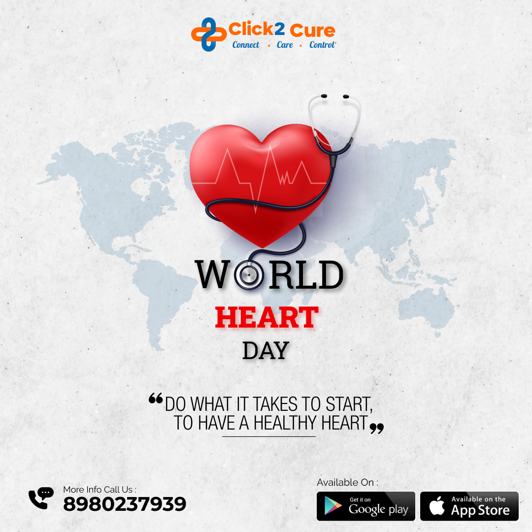 Click_2_Cure's tweet photo. 🔸Encourage your loved ones to go for heart checkups this World Heart Day for a smooth life ahead.
🔹https://t.co/SRZGWOYTKR
#WorldHeartDay #heart #Click2Cure #Doctors #healthadvice #surgery #labtest #homelabtest #HealthCheckUp #health #healthcare #medical #healthapp #vadodara https://t.co/RzQEpzolKO