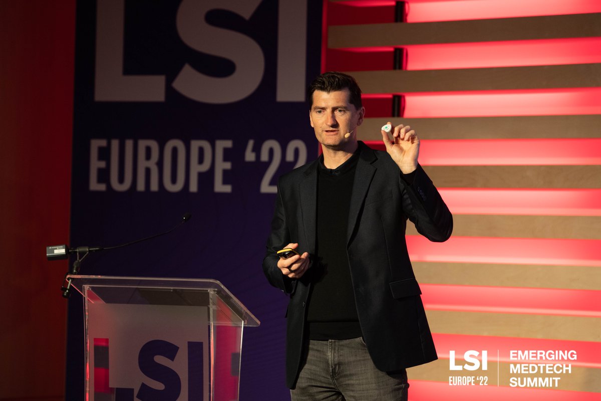 Our CEO Peter Vranes shared <a href="/nutromics/">Nutromics</a>' vision and technology on-stage at <a href="/lsintelligence/">LSI - Life Science Intelligence™</a>'s Europe 2022 conference. 

It was fantastic to be able to share the impact our diagnostic patch will have, especially in the critical ICU setting. 

#MedTech #LSIEurope22 #Conference