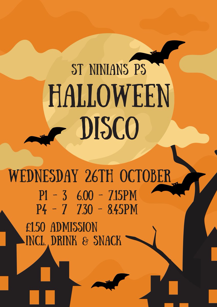 Discos are back!!!! 😍 Save the date!! 🎃