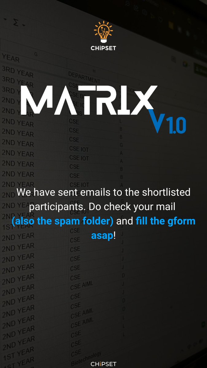 chipsetrmp's tweet image. #Important Update
#Matrix1.0