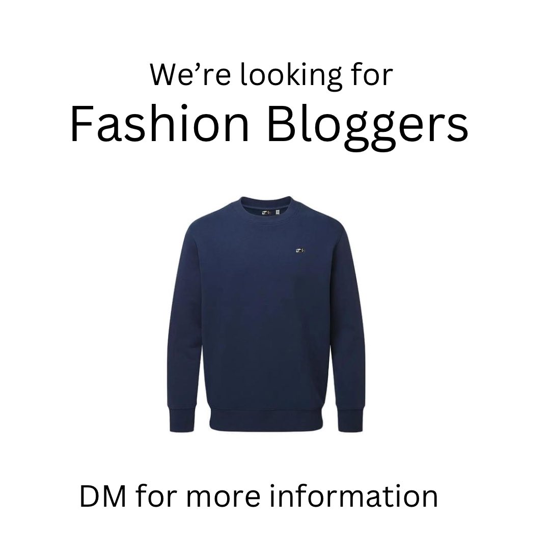 We’re wanting to talk to fashion #Bloggers #contentmarketing #blogs #startups please dm as we need some blogs written
