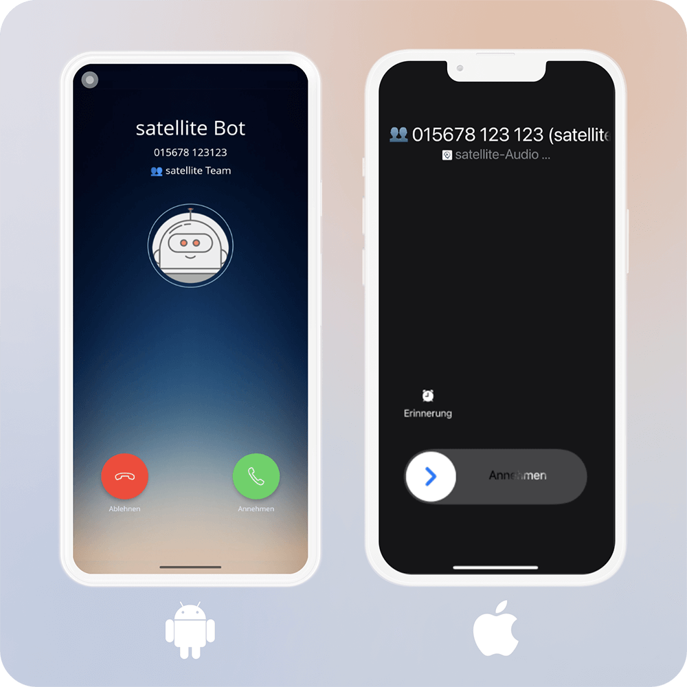 🆕 Update mit kleinem, feinem Feature für die satellite Teamrufnummer. 

Teamnummer oder persönliche Nummer? Sieht man bei Anruf im Call Screen jetzt sofort! Oft sind es die kleinen Dinge ... 😉

Dein Team möchte die das 14 Tage kostenlos testen? ➡️  satellite.me/business