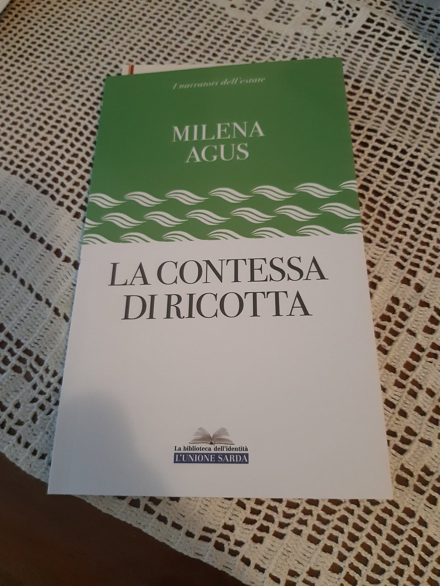 #inSettembreLeggo
#lacontessadiricotta di #MilenaAgus
#ioleggo #inlettura #cosastoleggendo #librichepassione #librimania #leggerefabene #libribelli #leggeresempre #libridaleggere #anobii #letture #librerie