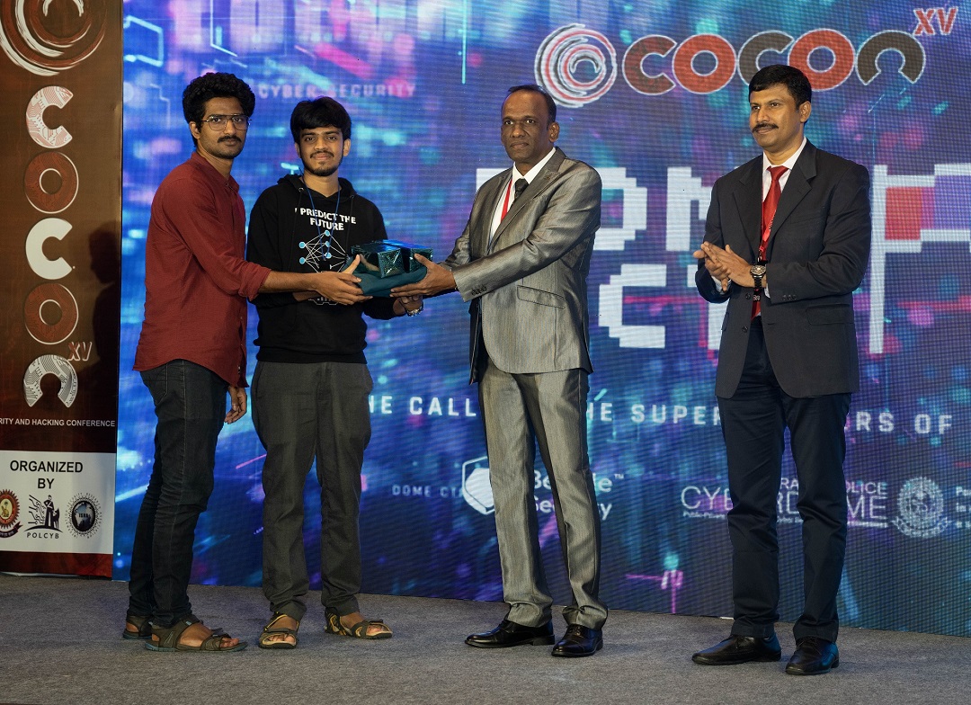 Here are a few excerpts of our team at c0c0n 2022. It had been our immense pleasure to organize Dome CTF for 5 consecutive years with Kerala Police Cyberdome.

Kudos to Adhithya Suresh Kumar and Rohit Narayanan M from team Red Chillies to win the CTF.

#c0c0n2022 #domectf