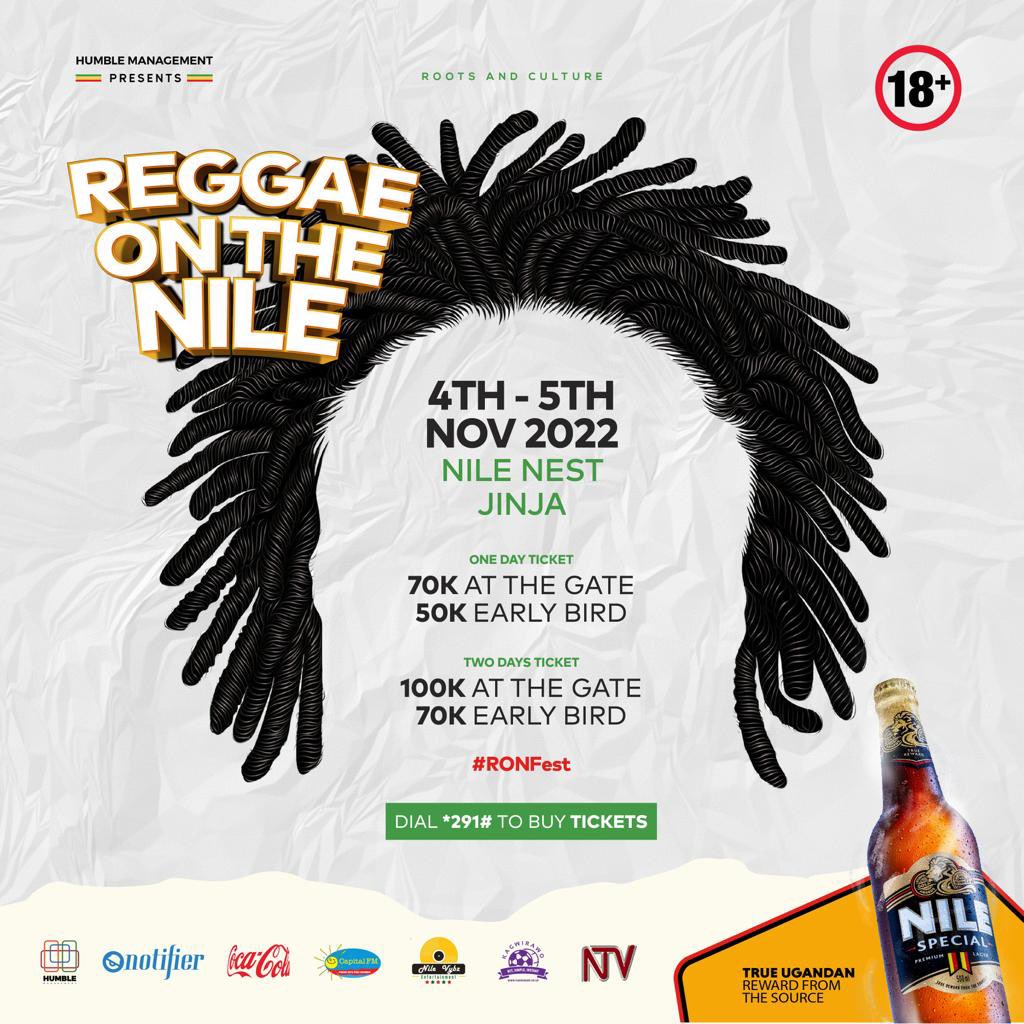 Reggae_On_Nile's tweet photo. What is Reggae?
It's the ultimate music,positivity and cultural expressionism.

What ever way you define …. Believing in it is not optional 

Let’s all gather for the Ultimate Sound at Nile Nest Jinja “4th-5th November 
 
#ReggaeonTheNile
#RONFEST 
#NileVybz https://t.co/wywSkIdPMa