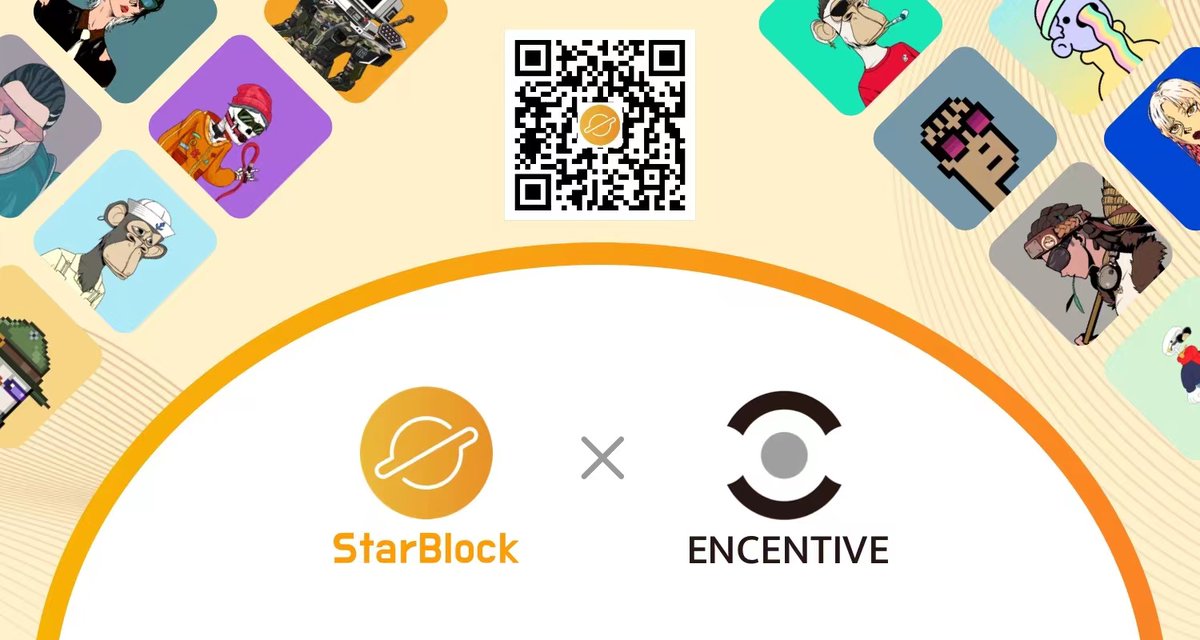 StarBlockNFT's tweet photo. Excited to announce that we have official form a strategic collaboration with @encentive_io
Let's wait for surprises from the collaboration between SAAS Platform and NFT Marketplace Network.
#StarBlock #NFTMarketplace $STB #NFTFarming #NFTStaking #ETH #NFT https://t.co/rzzhCTBqxa