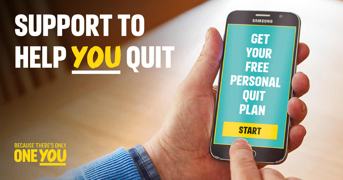 From the free #SmokeFree app to daily emails and an accessible chatbot, there's lots of FREE online support to help you stay on the right track when you decide to #quitsmoking. You can find all the support tools you need by visiting 👉 ow.ly/5E9a50KEpiL #NAVYfit