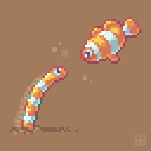 #pixel_dailies eel #pixelart @pixel_dailies