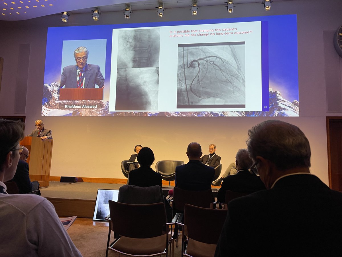 stefan_harb's tweet photo. @KAlaswadMD at #SWISSCTO22
The patients we treat everyday are sicker than those in the trials-
they likely benefit more https://t.co/CG0CAgy8mr