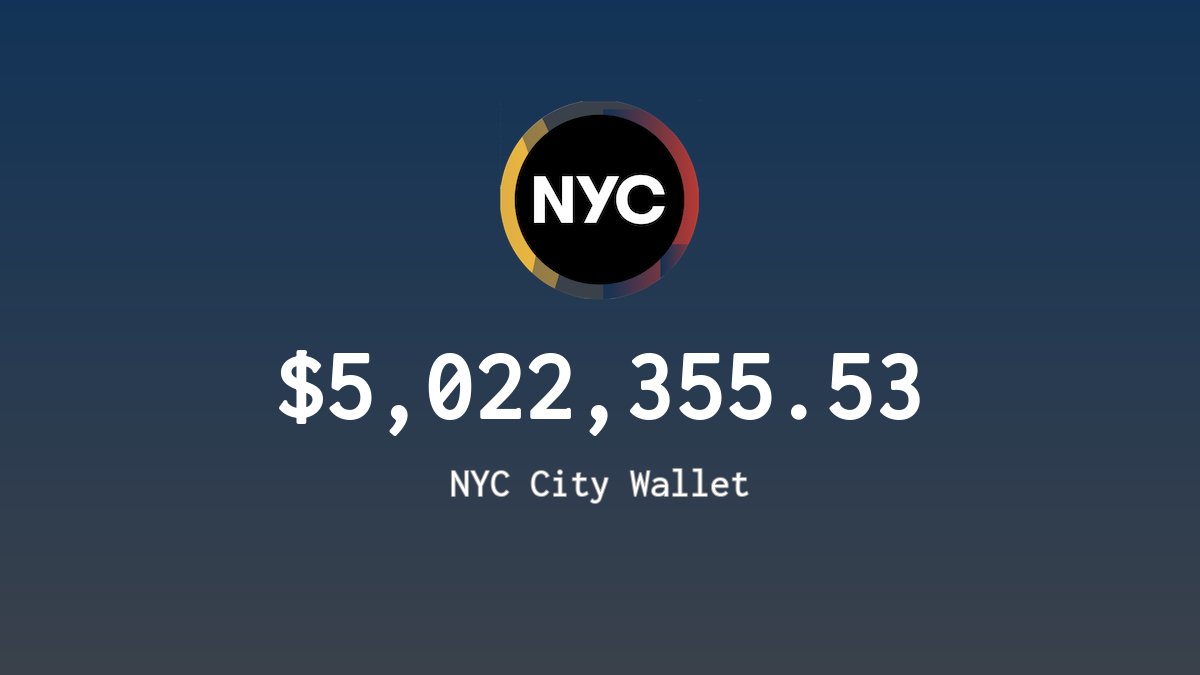 NYC City Wallet tweet media