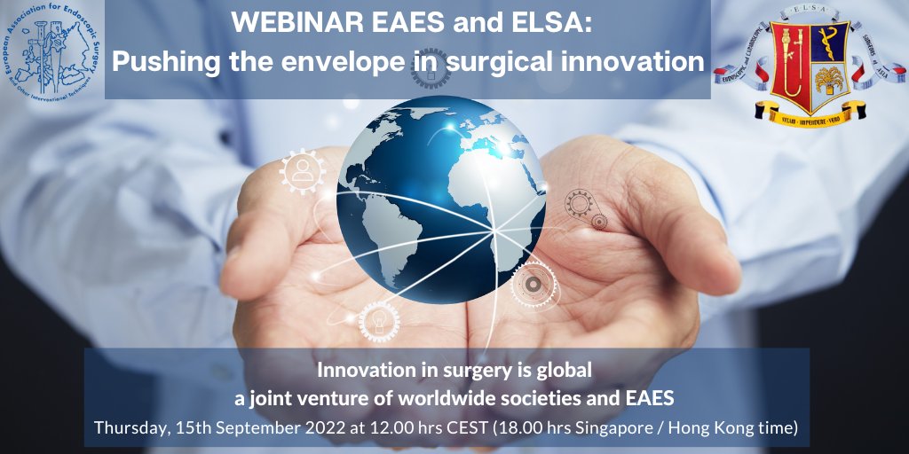 EAES_eu's tweet photo. Did you know you can now view the EAES - ELSA webinar on demand via the EAES website? Check it out now! https://t.co/DyfQg2RZrD
#webinar #ondemand #viewonline #EAES https://t.co/xyENB9h1Ln