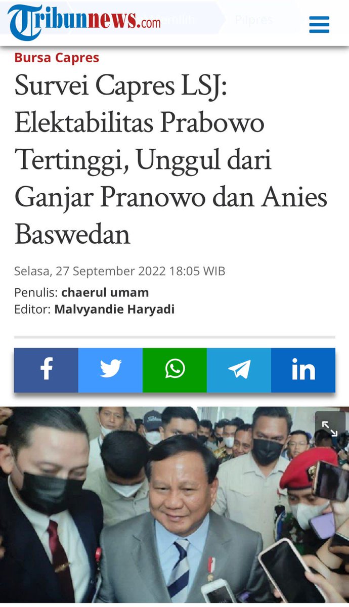 Sepakat sekali, Rakyat pilih Prabowo Subianto, karena kerjanya sebagai Menteri dinilai baik, semua kita bisa buktikan.

<a href="/prabowo/">Prabowo Subianto</a> <a href="/Gerindra/">Partai Gerindra</a>
Prabowo Untuk Indonesia
Solusi Bangsa Kuat
Buktikan Dengan Kerja