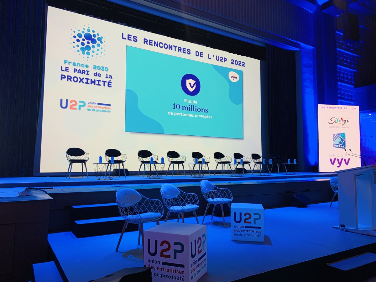 L’U2P ouvre ses rencontres 2022 les thèmes ne manquent pas mais la proximité est notre force, elle répond à l’urgence climatique, je serai en table ronde avec Olivia Grégoire, Olivier Dussopt ⁦<a href="/SyndicatDBio/">Syndicat des biologistes - SDBio</a>⁩ ⁦<a href="/U2P_france/">U2P</a>⁩ #artisans #commercants #professionsliberales
