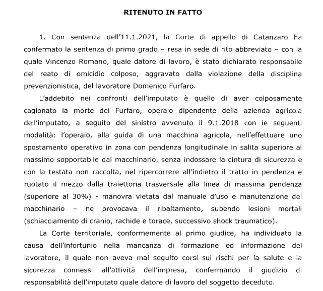 labour_lawyers's tweet photo. Cass. 5 settembre 2022, n. 32434: l’imprudenza del #lavoratore #infortunato non esonera da #responsabilità il #datore di #lavoro che non ha formato il #dipendente sul lavoro da svolgere->https://t.co/BaKFk7b3sA https://t.co/O6EADUMIaj