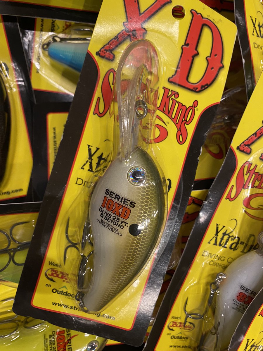 Fishing_Nest's tweet photo. 深まりゆく秋にむけて…。
#巻物の秋
#ディープクランク
#エクストラディープ
#ストライクキング
#10XD
#8XD
#再入荷 https://t.co/OL7vnPqE93