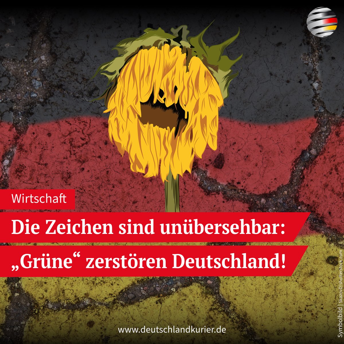 Deu_Kurier's tweet photo. Industrie-Insider warnen vor Wohlstandsverlusten „in bislang unvorstellbarem Ausmaß”. #Energiewende-Irrsinn und #Sanktions-Wahn haben die – noch – viertgrößte #Industrienation Deutschland an den Rand des Abgrunds gebracht:
https://t.co/3p9DAMRm2A https://t.co/0wfgw0dnip