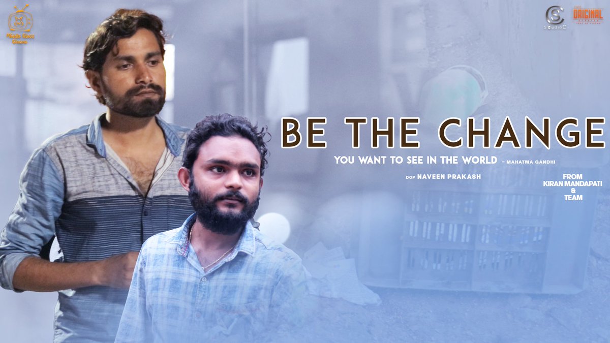 MCCForU's tweet image. #BeTheChange #Conceptvideo 
Releasing Today Evening in #Middleclasscinema #youtubechannel 
@SekharGms @kiranrajurk19