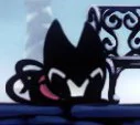today's lil' dude of the day is grimmchild from hollow knight!! (it/its) 