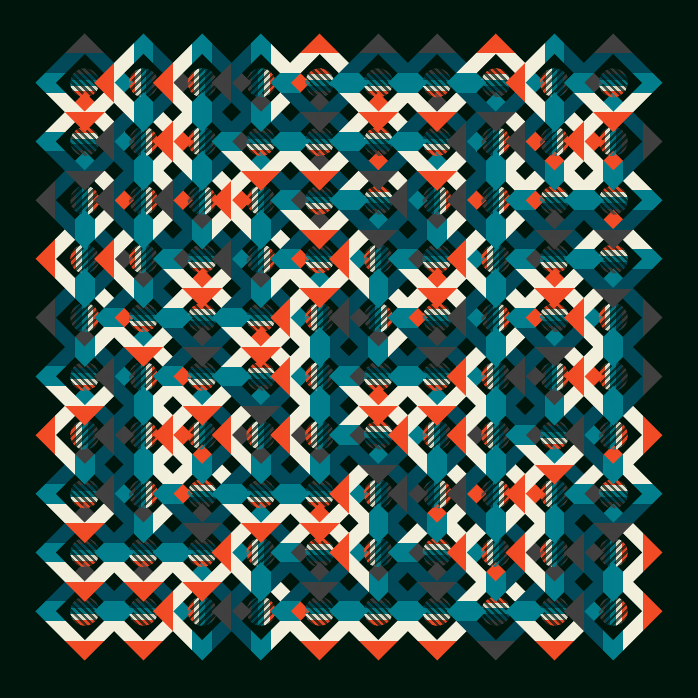 Totem_In_Hex's tweet photo. Alhambra live on #fxhash today at 16:00 CET
https://t.co/yaae8STzVK
#creativecoding #abstractart #generativeart #fpattern #creativecoding #geometricart https://t.co/Qz94l8JmQz