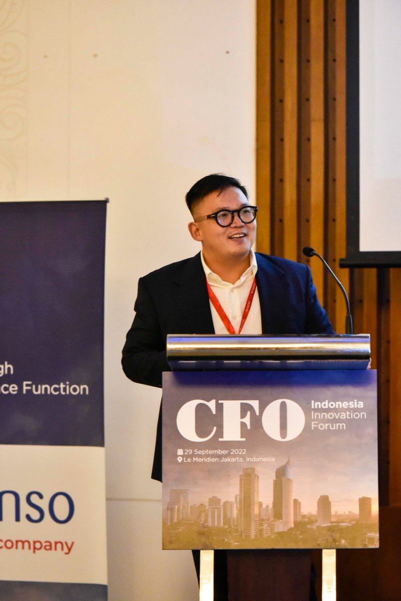 QuestexA's tweet photo. Albert I. here at #CFOID22 discussing 'Increased Automation and Operational Efficiency: Where are the Pitfalls and How to Overcome'

#QuestexAsia #CFO #chieffinancialofficer #finance #liveevent #indonesia https://t.co/kKP5cnciJv