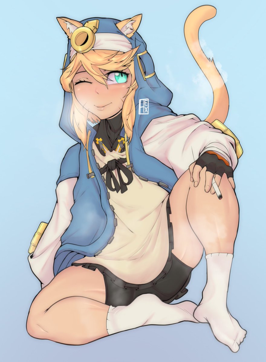 blonde, blue eyes, Guilty Gear, Bridget (guilty gear), Guilty gear