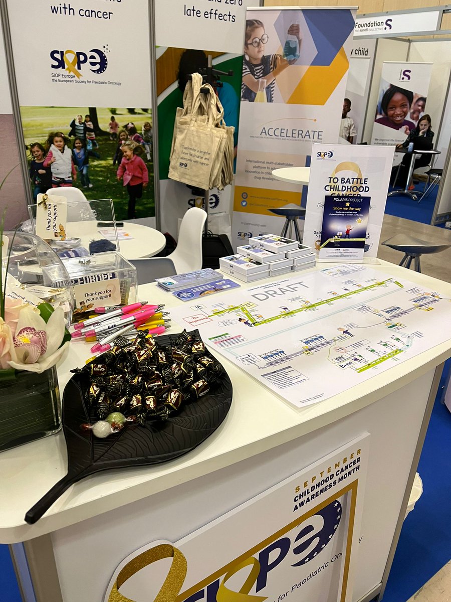 SIOPEurope's tweet photo. ๐๏ธ It's Day 2 @SIOP2022๐คHaven't stopped by our stand yet? Come to booth 18A to find out about our projects #polarisproject #ernpaedcan #trelproject #primageproject. You can also take a photo with our photo frame & post it, to help raise awareness ๐๏ธBelgian chocolates included๐ https://t.co/yTUiVIa0qR