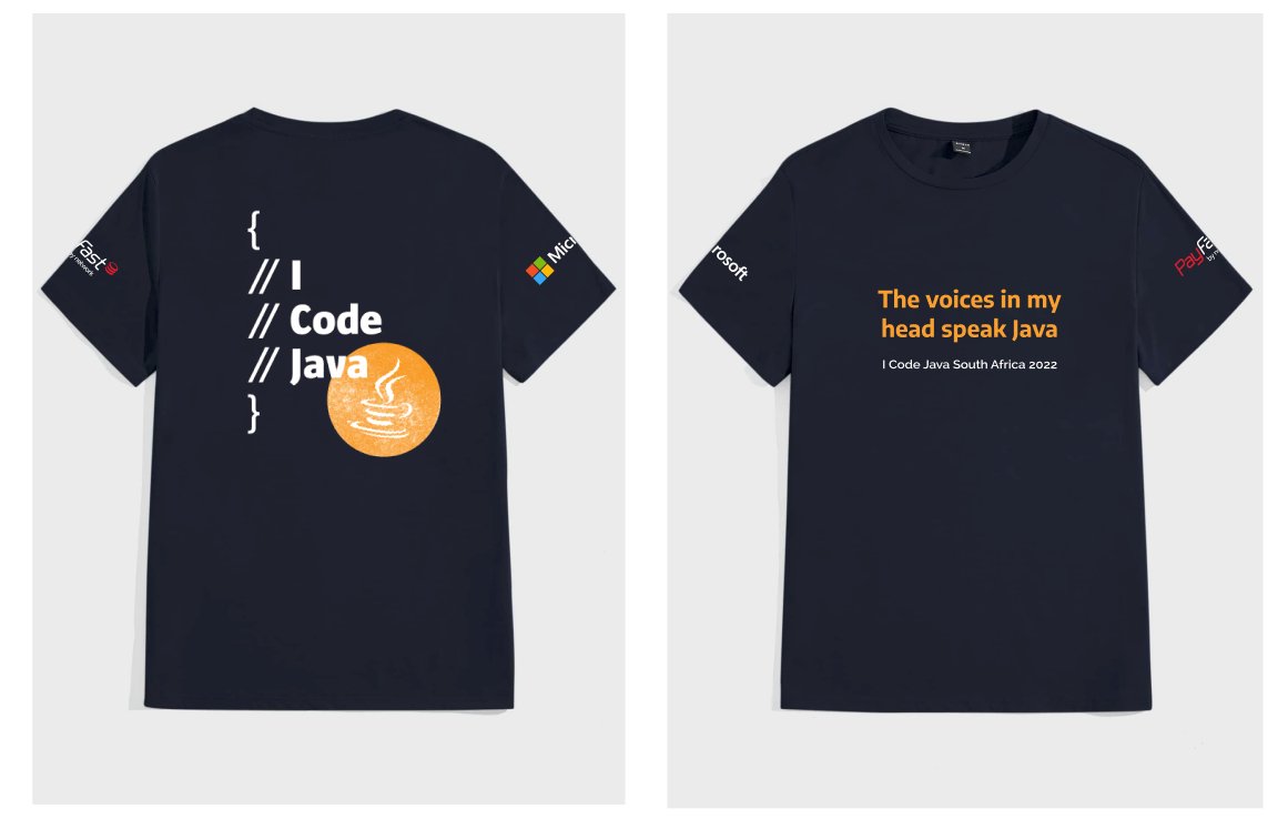 JavaAfrica's tweet photo. 😎😎ONLY 1⃣3⃣ Days to #ICJ22.  We are looking forward to seeing you all swagged up!
Check out our website for more info https://t.co/cgo0yMU6DL and buy tickets.
📅13-14 Oct 22/9AM- 3PM 
#ICJ22 #software #tech #developer #Kubernetes #kotlin #blockchain #Java #technews #microsoftza https://t.co/kd3Gxlioxy