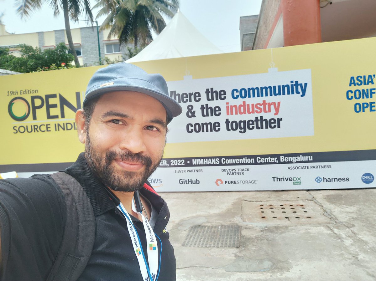gbhasha's tweet image. I’m at Open Source India Conference! After a long time, attending a conference in person.
Excited for today’s sessions and to network with great minds! 
#opensource #opensourceindia #osi2022