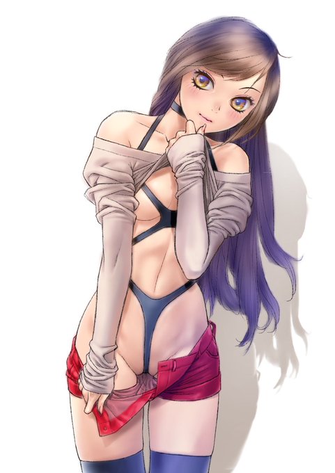 今朝寝る前にtweetしょーとしてる途中で寝落ちしてしまった〜😆
で、珍しくこの時間に空きができたのでうpしまーす

仕事絵やラクガキとか遊びで描いた絵を元に修正加筆した悪あがき絵ですが…

諸事情によりこの絵には2パタありますあるとき、ないとき〜😚 