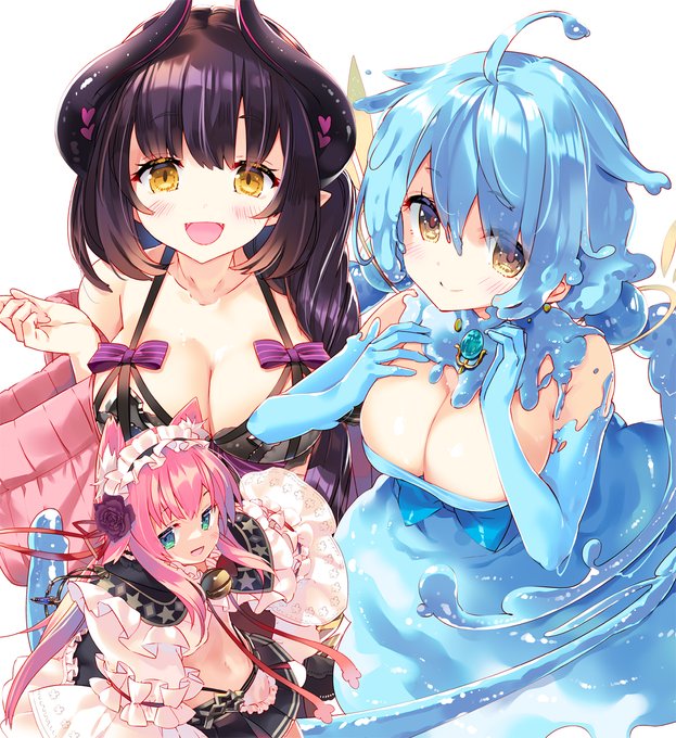 本日発売の小説版モンスター娘TD「ボクは絶海の孤島でモン娘たちに溺愛されて困っています VSラシオン騎士団編」が発売しました!
イラストを担当しておりますので何卒よろしくお願いしますー!
https://t.co/cmmo6wPOG8 