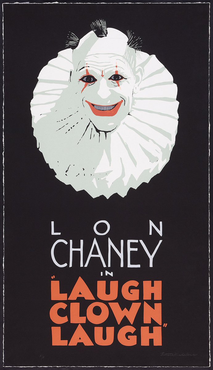 analgesicsleep's tweet photo. The Lon Chaney Silent Scary Clown Cinematic Universe
#TCMParty #SilentMovieDay #HEWhoGetsSlapped #LaughClownLaugh #horror #SilentFilm https://t.co/4Jw9YuPHoK