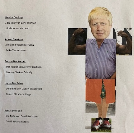 SheringhamHigh's tweet image. Celebrating the Y9s 'Freaky Frankenstein' German homework (part 2)