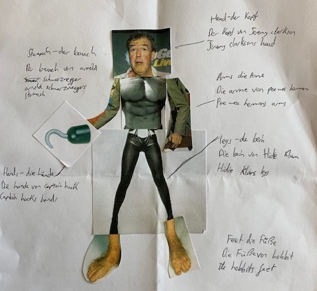 SheringhamHigh's tweet image. Celebrating the Y9s 'Freaky Frankenstein' German homework (part 2)