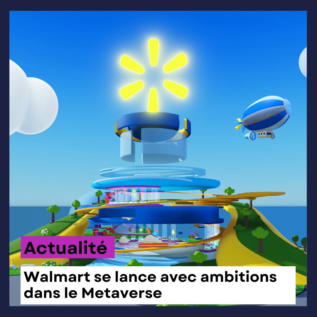 The_Good_Meta's tweet photo. Walmart se lance avec ambition dans le Metaverse avec @Roblox !

Deux environnements virtuels de la marque sont désormais disponibles sur la plateforme aux 50 millions d'utilisateurs quotidien.

Jeux, musique, défis et merchandising virtuel sont au programme !

#metaverse #web3 https://t.co/MRu7qd9qzt