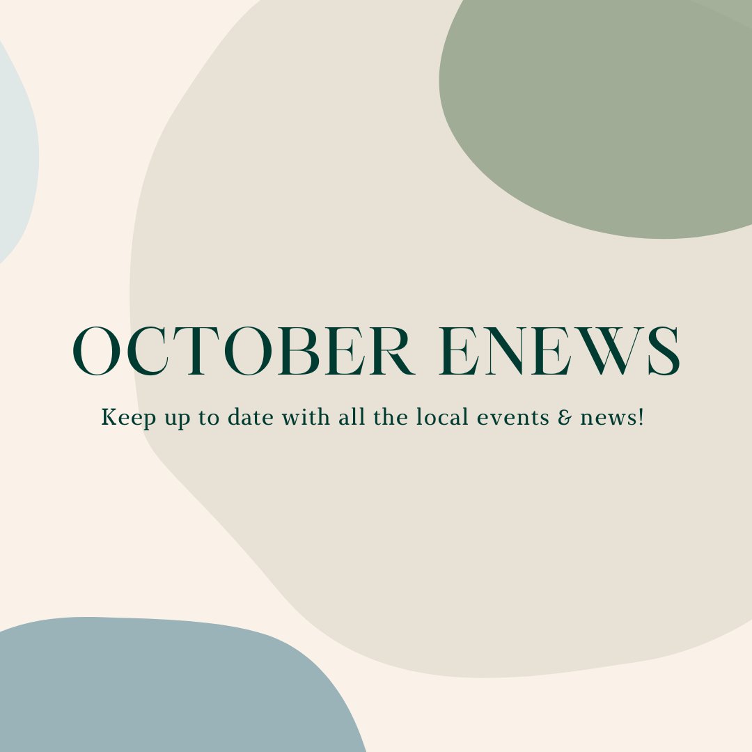 Our October eNews is out now!
Follow the link below to read about all the wonderful activities and opportunities happening in our community this month.
💌

mailchi.mp/a3f69a51964f/d…