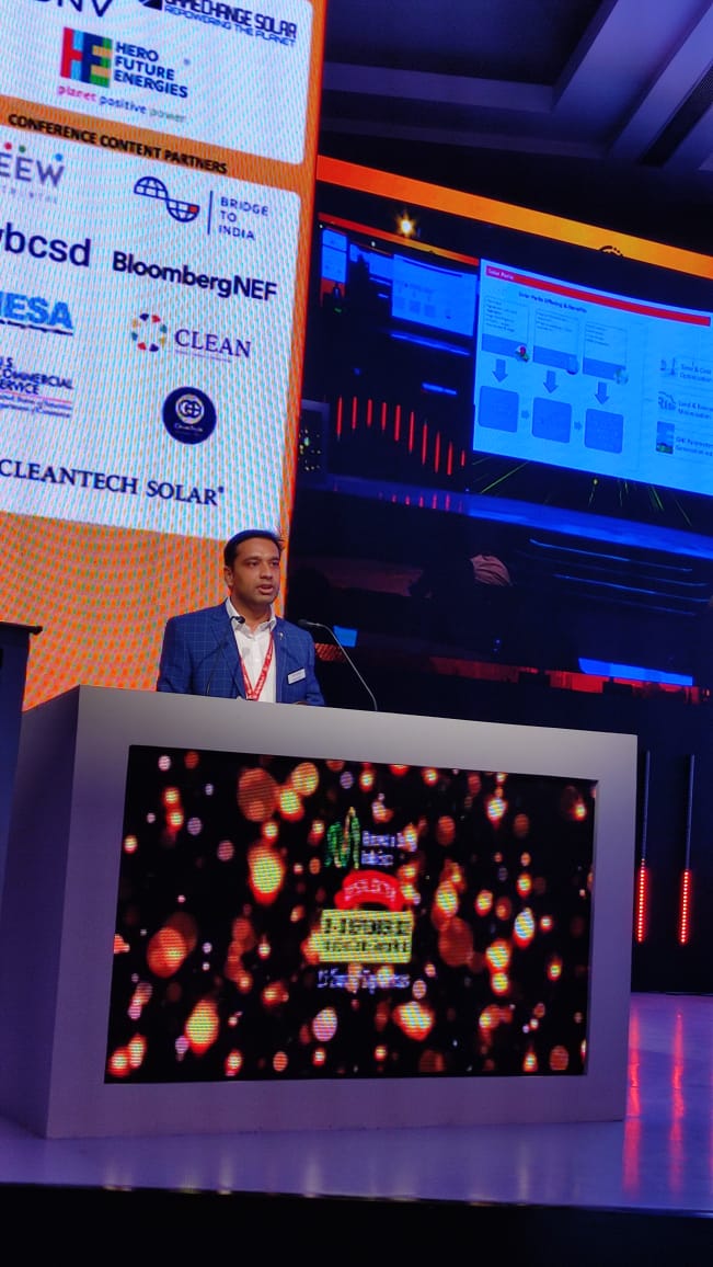 REIndiaExpo's tweet photo. Session by Mr Dheeraj Malani at Renewable Energy India Expo

On the topic: Utilization of solar parks in C&amp;I Industry

Join us today Renewable Energy India Expo for more such interesting sessions!
#REIExpo #RenewableEnergyIndiaExpo #SolarEnergy #greenenergysolutions https://t.co/ybqHgw7ZgR