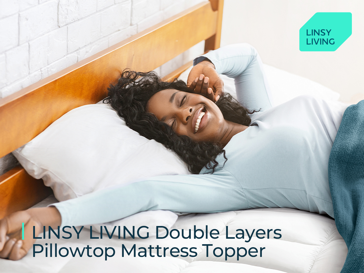 linsy_home's tweet photo. Sleeping on it would be like sleeping on a cloud.☁☁
LINSY LIVING Double Layers Quilted Pillow Top Plush Mattress Mattress Topper, Extra Thick with 1200GSM Spiral Fibers, Breathable 400TC Soft Cover with Deep Pocket.
https://t.co/Ci2UNUvW5d
#newarrival #linsyhome #PlushMattress https://t.co/zv8hRb3tXJ