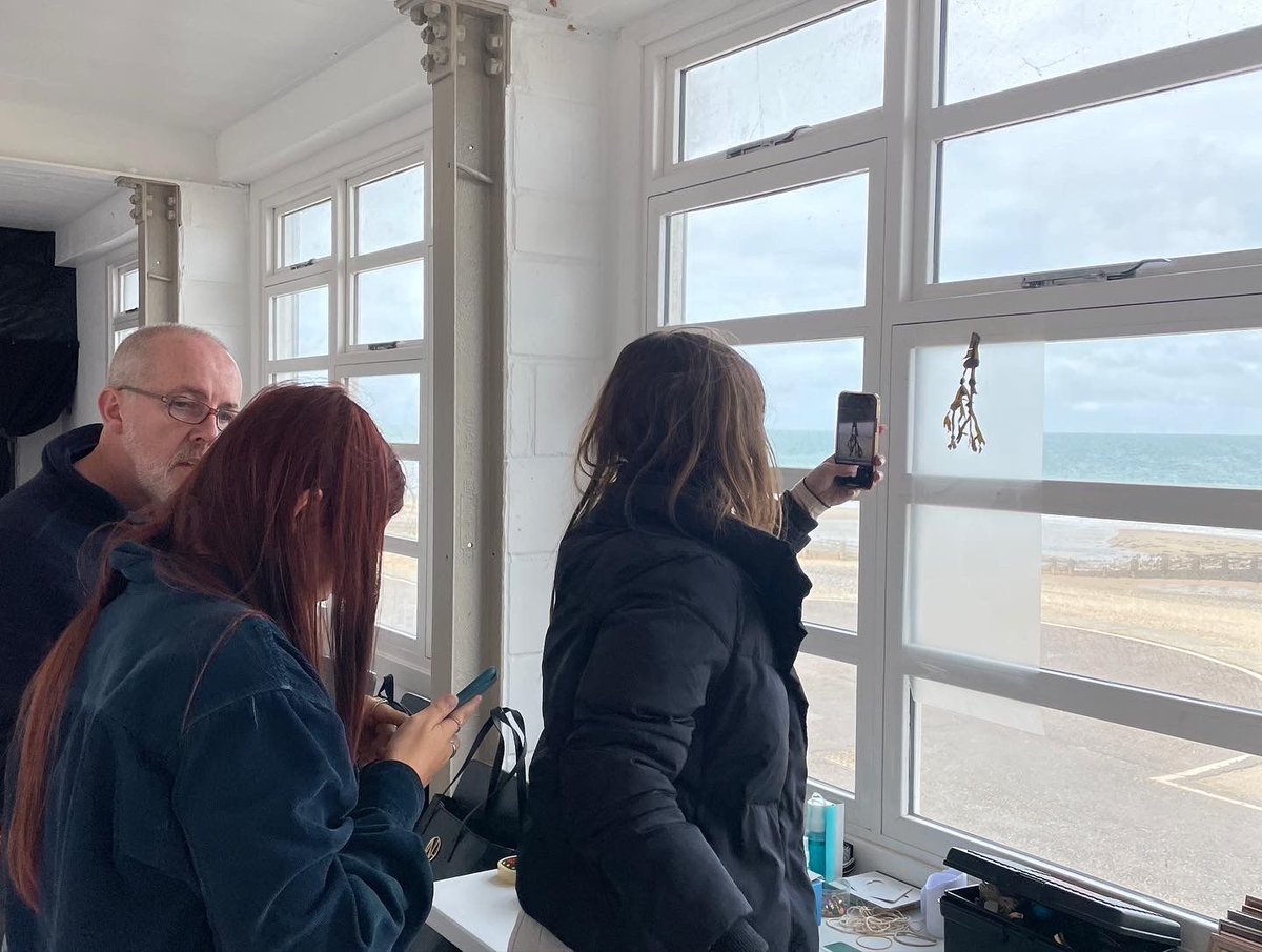 SheringhamHigh's tweet image. Year 12 students had a great workshop with @jeremywebbphotography today in Cromer at @cromerartspace, thank-you!